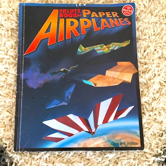 klutz Toys Klutz Book Of Paper Airplanes Craft Kit Kids Creative